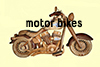 model motor bike 1/2 scale
